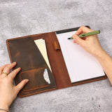 5x8 note pad case - DMleather