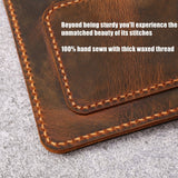 5x8 note pad case - DMleather