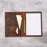 5x8 note pad case - DMleather