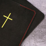 Black Holy bible book cover case for KJV Bible