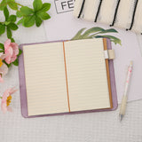 Personalized Birth Flower Leather Journal,Birthday Gift for Her