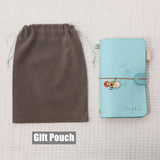 Personalized Birth Flower Leather Journal,Birthday Gift for Her