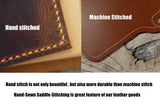 Personalized Vintage Distressed genuine real leather 2024 iPad Air 11 13 case cover, iPad organizer case, ipad air folder
