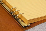 A5 6 ring binder - DMleather