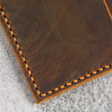 A5 refillable notebook - DMleather