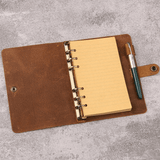 art journaling - DMleather