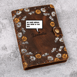 art journaling - DMleather