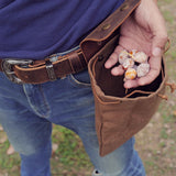 barebones foraging bag - DMleather