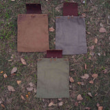 barebones foraging bag - DMleather