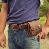 barebones foraging bag - DMleather