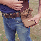 barebones foraging bag - DMleather