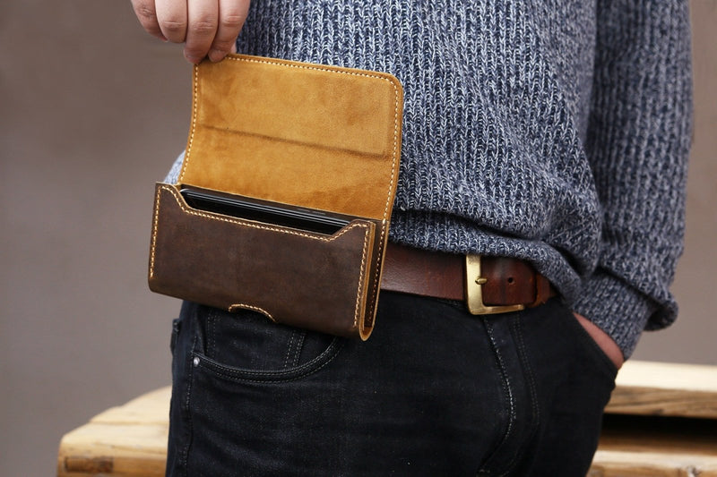 belt clip on phone case - DMleather