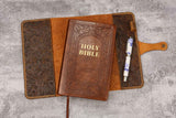 bible case cover - DMleather