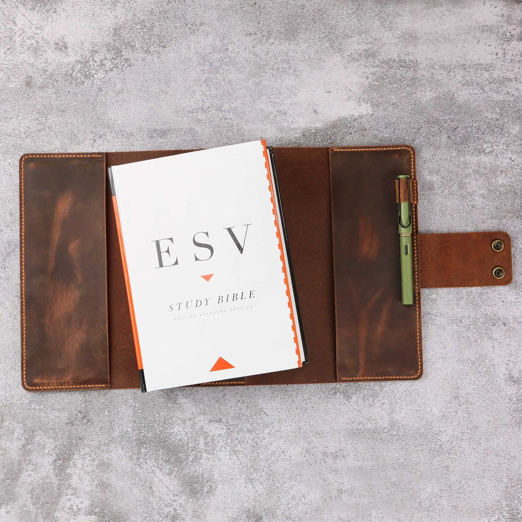 Esv ESV Study Bible Cover Case Christian Gift – DMleather