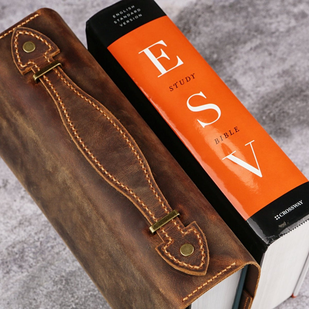Esv ESV Study Bible Cover Case Christian Gift – DMleather