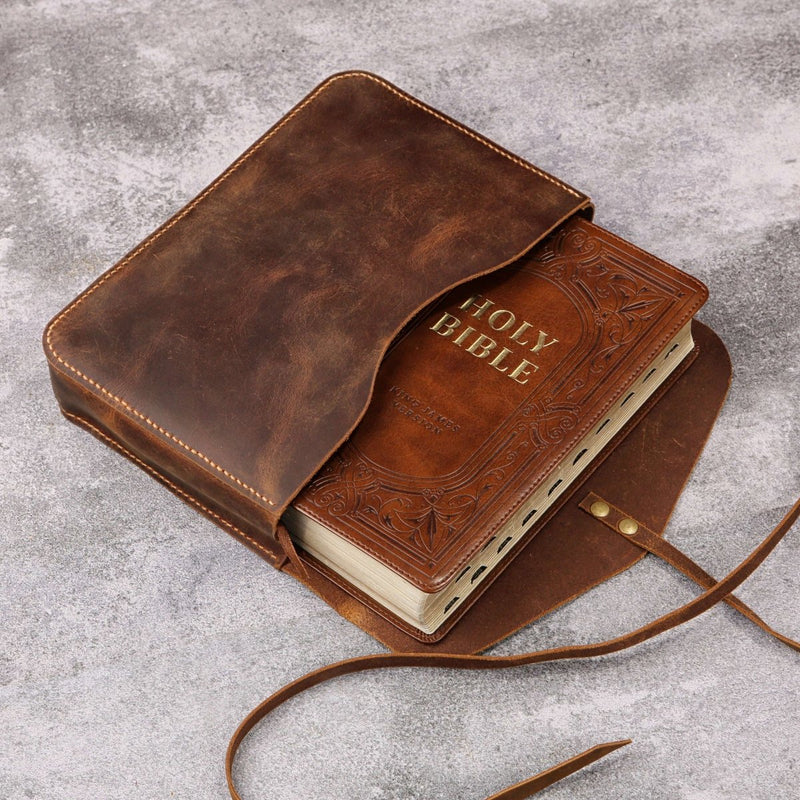 bible pouch - DMleather