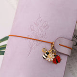 birth flower journal - DMleather
