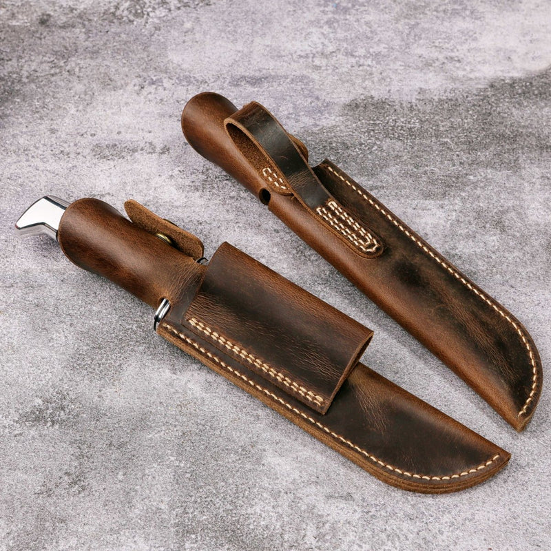 buck 120 leather sheath - DMleather