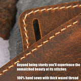 buck 120 sheath - DMleather