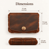 card player gift - DMleather