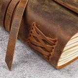 custom leather bound journal - DMleather