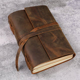 Personalized Leather Bound Journal Writing Notebook for Men Women