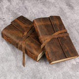 custom leather bound journal - DMleather