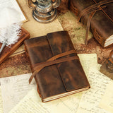 custom leather bound journal - DMleather