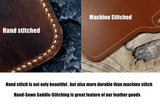 embossing leather iPhone case - DMleather