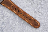 Personalized Apple Watch Leather Band Mens Leather Apple Watch Strap