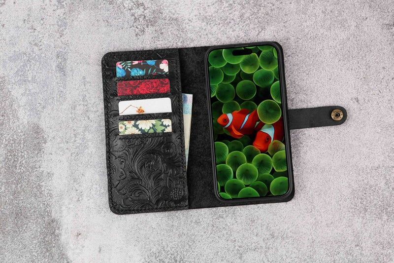 iphone case with wrist strap - DMleather