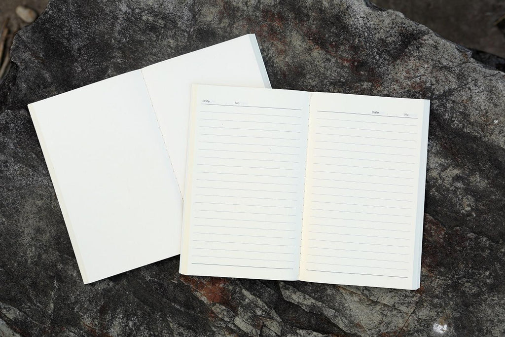 5x8 inch refill kraft cover notebook journal diary / 5x8 inserts noteb ...
