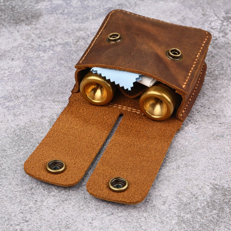 Trumpet Mouthpiece case - DMleather