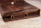 15 inch leather laptop bag - DMleather