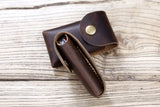 Personalized Leather knife sheath for Swiss Army multitool