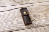 Personalized Leather knife sheath for Swiss Army multitool