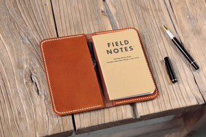 field notes leather wallet holder case cover 