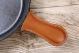 leather pot pan handle cover