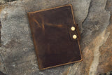 Full grain leather rhodia pad holder portfolio for RHODIA notepad No 16