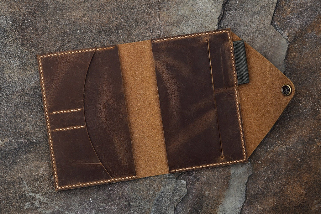 leather moleskine planner cover