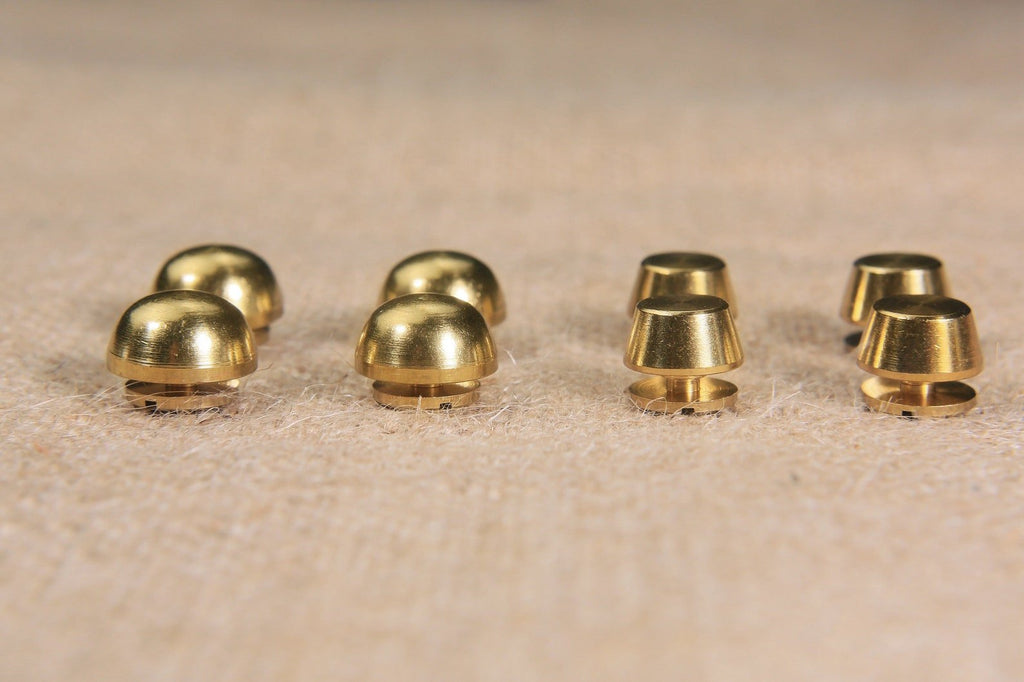 Brass Spikes Screw Back Conical Studs For Leather Crafting Bullet