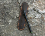 leather single pen holder