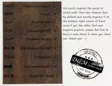 Leather A5 Moleskine Agenda notebook leather cover portfolio