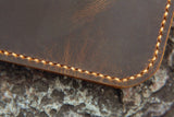 Leather business portfolio custom business folders