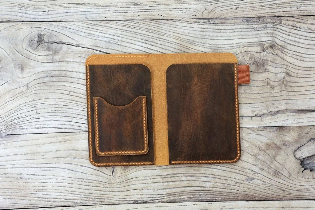 Leather case cover for Rocketbook Smart Reusable Notebook mini size 3.5 x 5.5