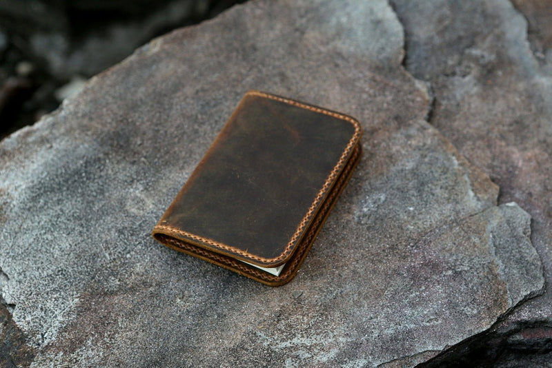 leather cover for mini composition notebook
