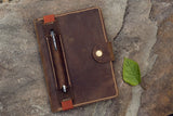 leather RHODIA A5 cover