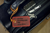 Personalized engraved luggage tags custom leather luggage tags