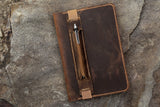 Personalized genuine leather cover sleeve for  Noble Note A5