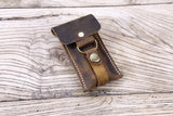 Personalized leather belt holster holder for leatherman wingman squirt ps4